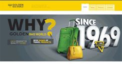 Desktop Screenshot of goldenbagworld.com